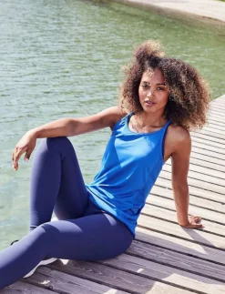 Women Sports Strap Top - Linnen|ZEBDIA Outlet