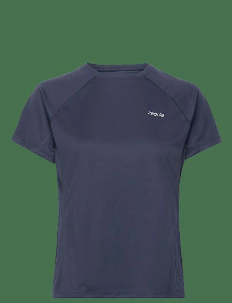 Women Sports T-Shirt with Chest Print - T-Shirts|ZEBDIA Outlet