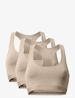 Women's Organic Cotton Bralette 3-pack - Bh-linnen|Danish Endurance Online