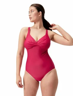 Womens Shaping Cross Knot 1 Piece - Baddräkter|Speedo New