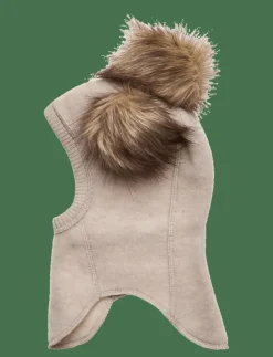 Wool Fullface w. Pom Pom - Balaclava|mikk-line Online
