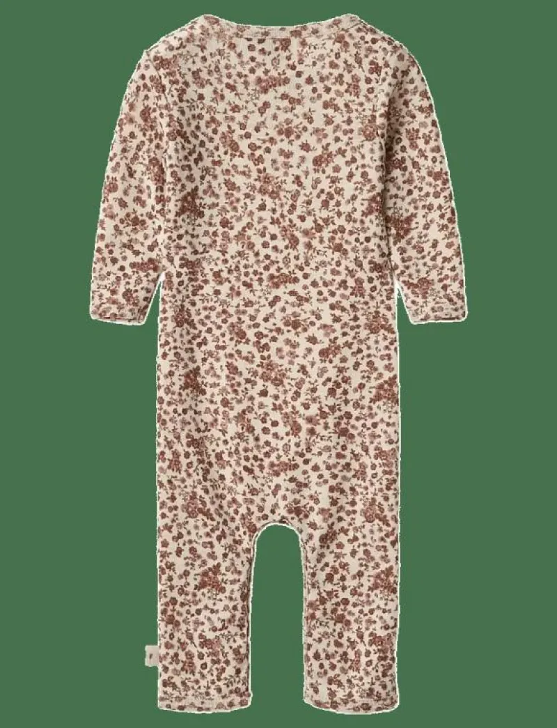 Wool Jumpsuit L/S Haven - Långärmad bodysuit|Wheat Clearance