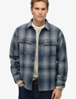 WOOL MILLER OVERSHIRT - Jackor & rockar|Superdry Sale