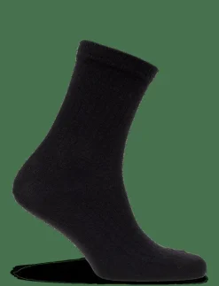 mp Denmark Wool rib socks - Sockor BLACK Outlet