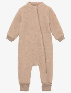 Wool Suit w Rib - Fleeceoverall|mikk-line Discount