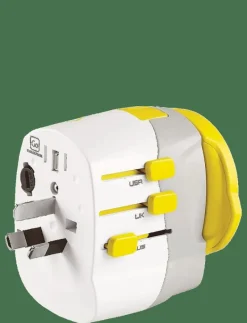 Worldwide adaptor + USB - Resetillbehör|Go Travel New