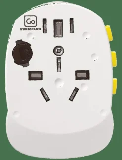 Worldwide adaptor + USB - Resetillbehör|Go Travel New