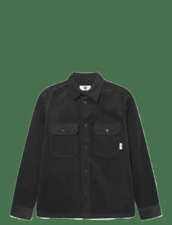 WOOD WOOD WWClay overshirt 25188 - Jackor & rockar BLACK SAND Clearance