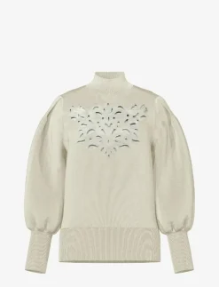 FIRAZ LS KNIT PULLOVER S. - Stickat|YAS Hot