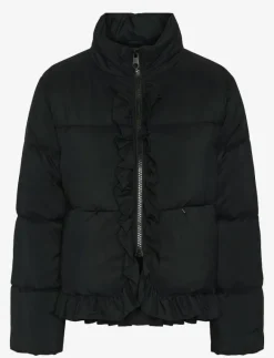 YAS MALINO PADDED JACKET S. - Dun- & vadderade jackor BLACK New