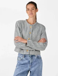 YAS NORALI LS JACKET - EX - Tunna jackor NAVY BLAZER New