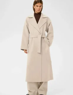 InWear YillaIW Long Coat - Ullkappor FRENCH NOUGAT Online