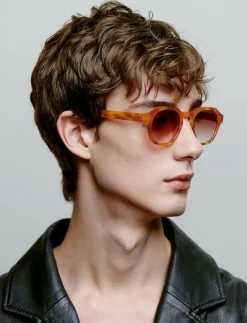 A.Kjærbede Zan - Round Frame BURNT AMBER Best